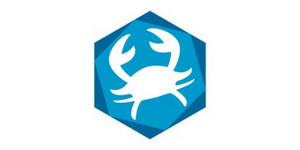 Blue Crab Web Design Logo