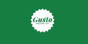 Gusto Design Logo