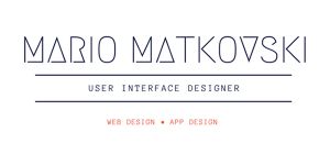 Mario Matkovski Logo