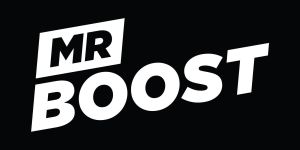 MrBoost Creative Agency Logo