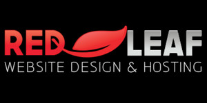 Red Leaf Website Design Logo