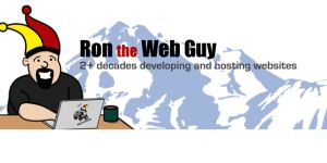 Ron the Web Guy Logo